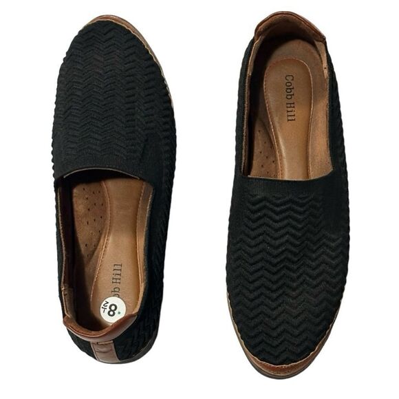 Cobb Hill Black Camryn Washable Slip-On Shoes Size 8.5 - Picture 4 of 9